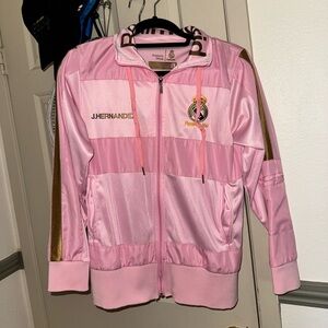 Pink Real Madrid Track Jacket